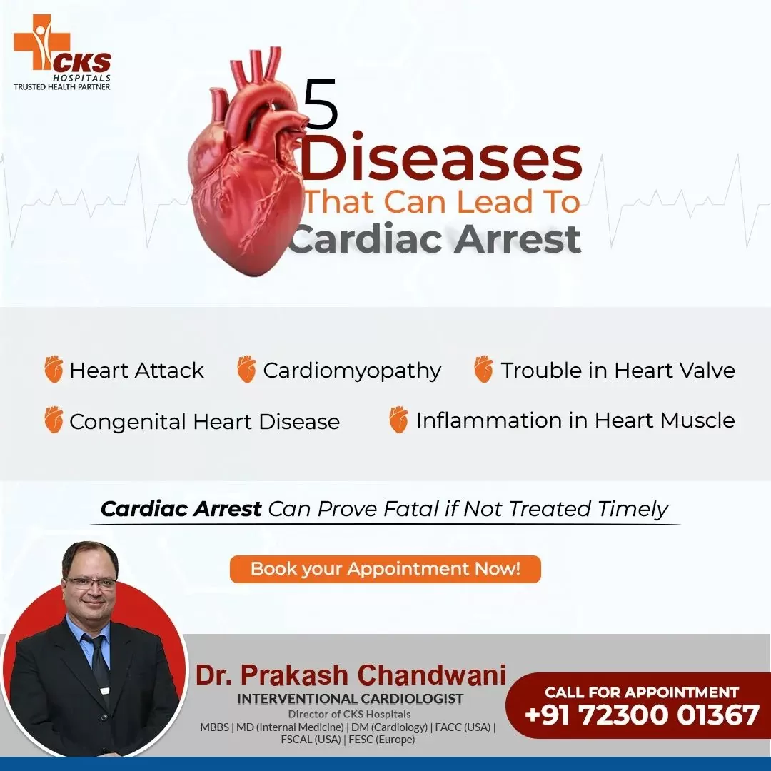 05 Diseases that Can be Lead To Cardiac Arrest